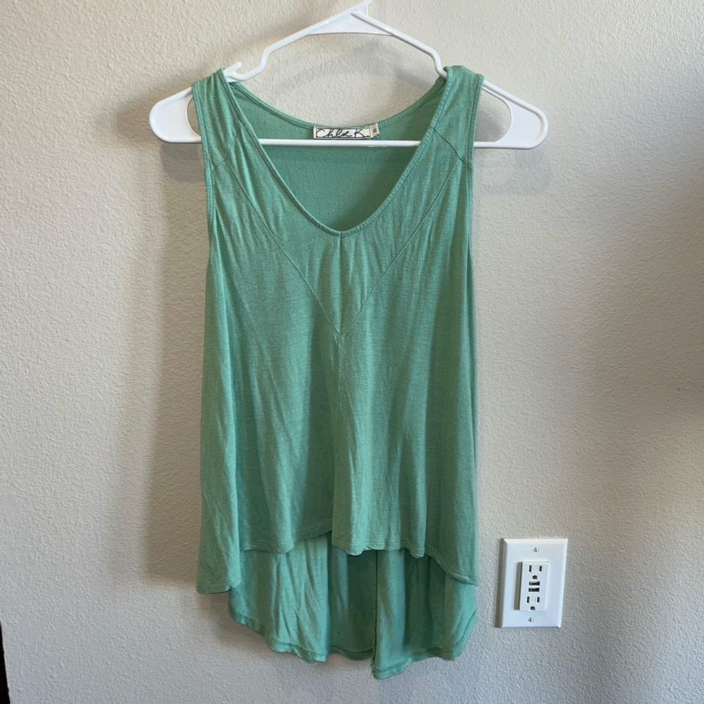 Chloe K Green Tank